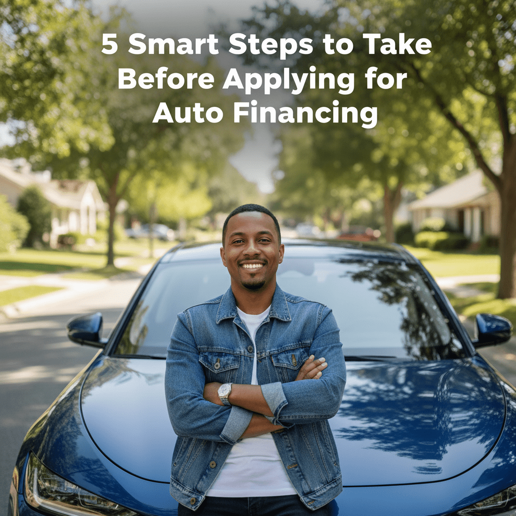 5 Smart Steps to Take Before Applying for Auto Financing